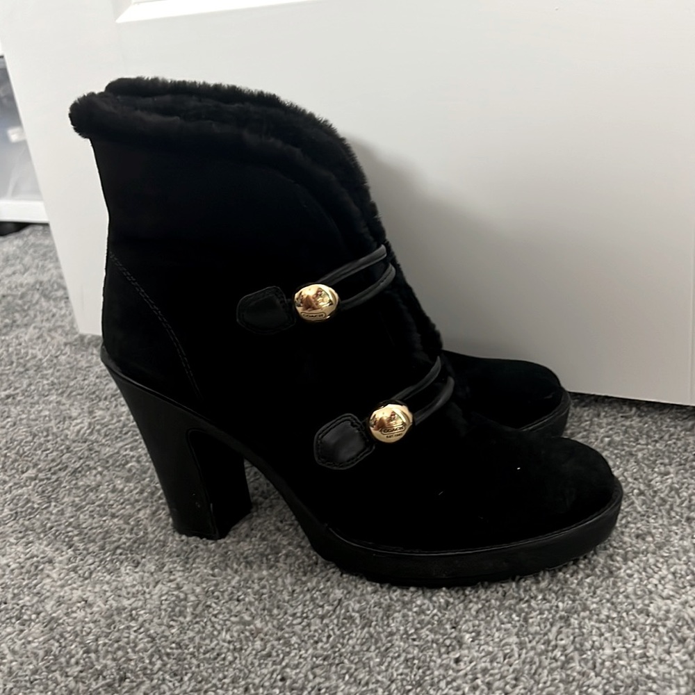 Coach ankle boots